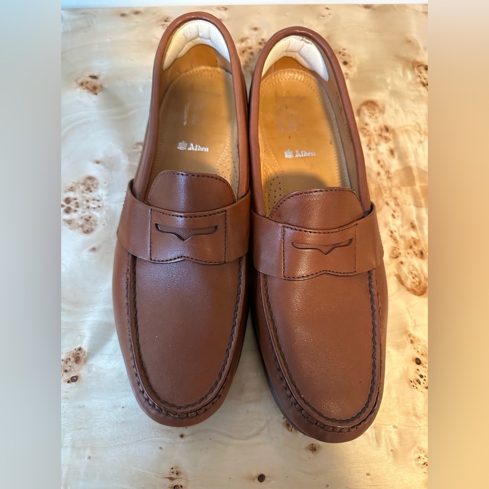 Alden Cape Cod  Collection  full strap penny  loafers H495

Size 13